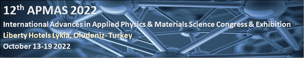 12th International Advances in Applied Physics and Materials Science Congress & Exhibition