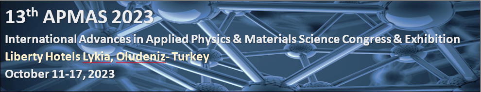 13th International Advances in Applied Physics and Materials Science Congress & Exhibition